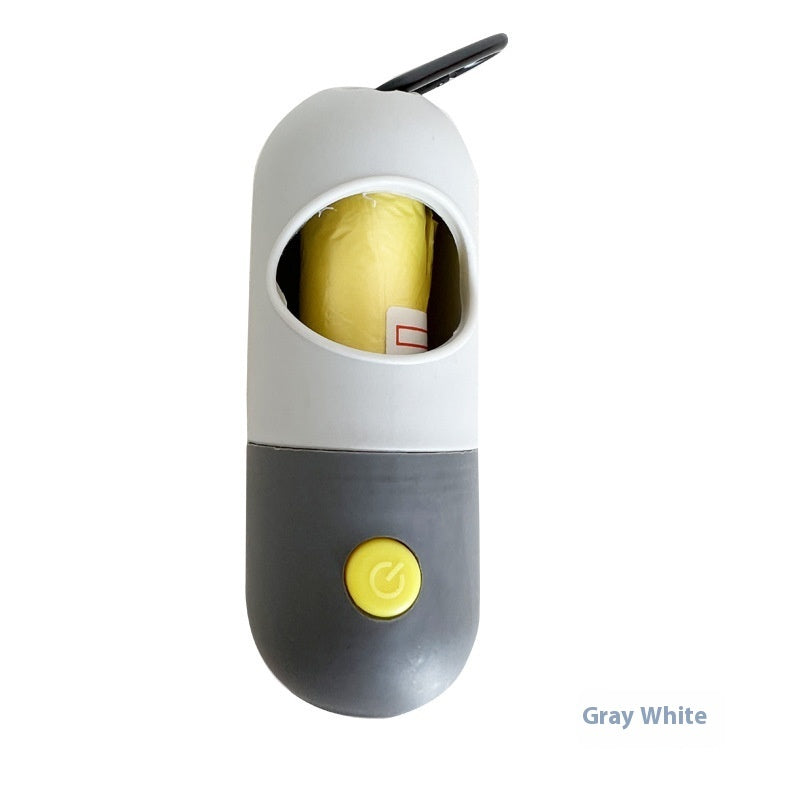 LED dog waste-bag dispenser for night walks — product view 6