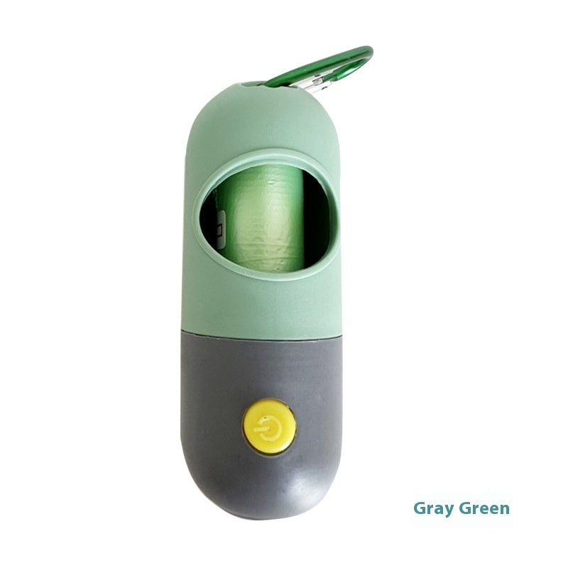 LED dog waste-bag dispenser for night walks — product view 7